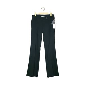 NWT Thinkable Black Low Rise Flare Dress Pants